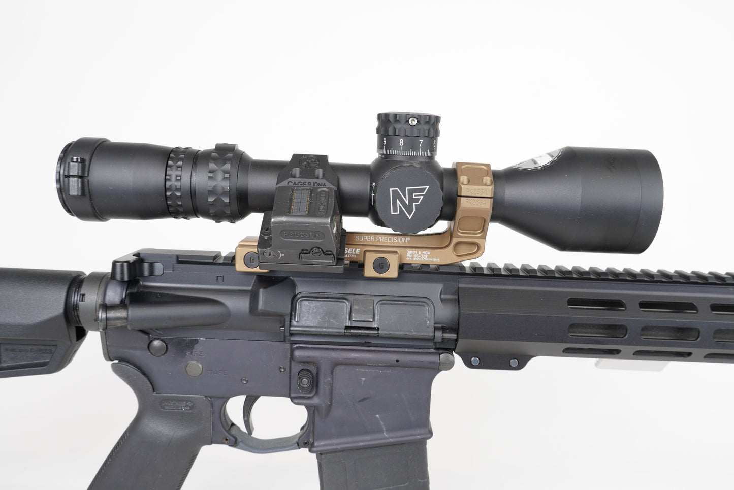GANCHO™ H30: Holosun® 509T Footprint, for 30mm Geissele® & Reptilia® AUS Mounts