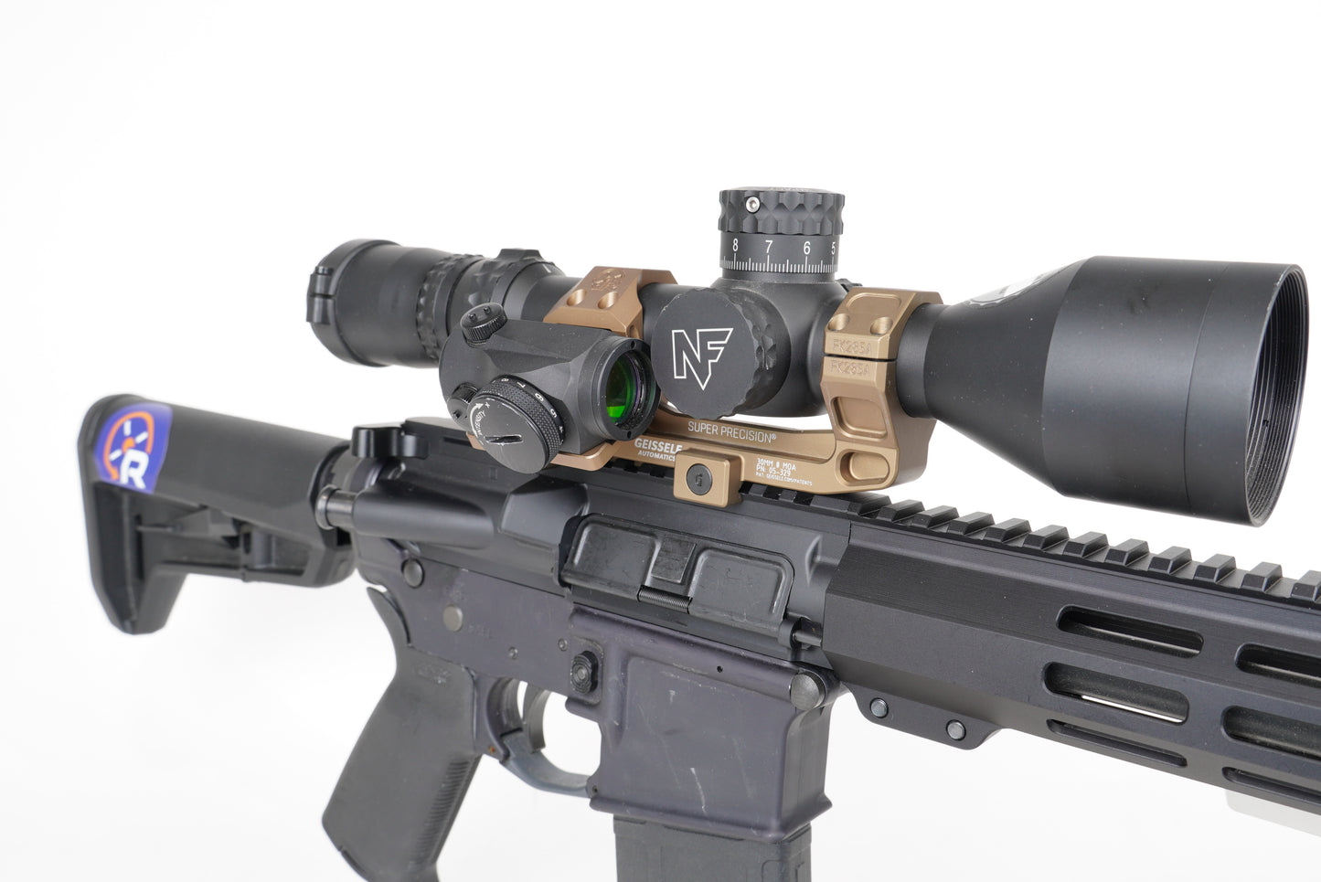 GANCHO™ A30: Aimpoint® Micro Footprint, for 30mm Geissele® & Reptilia® AUS Mounts