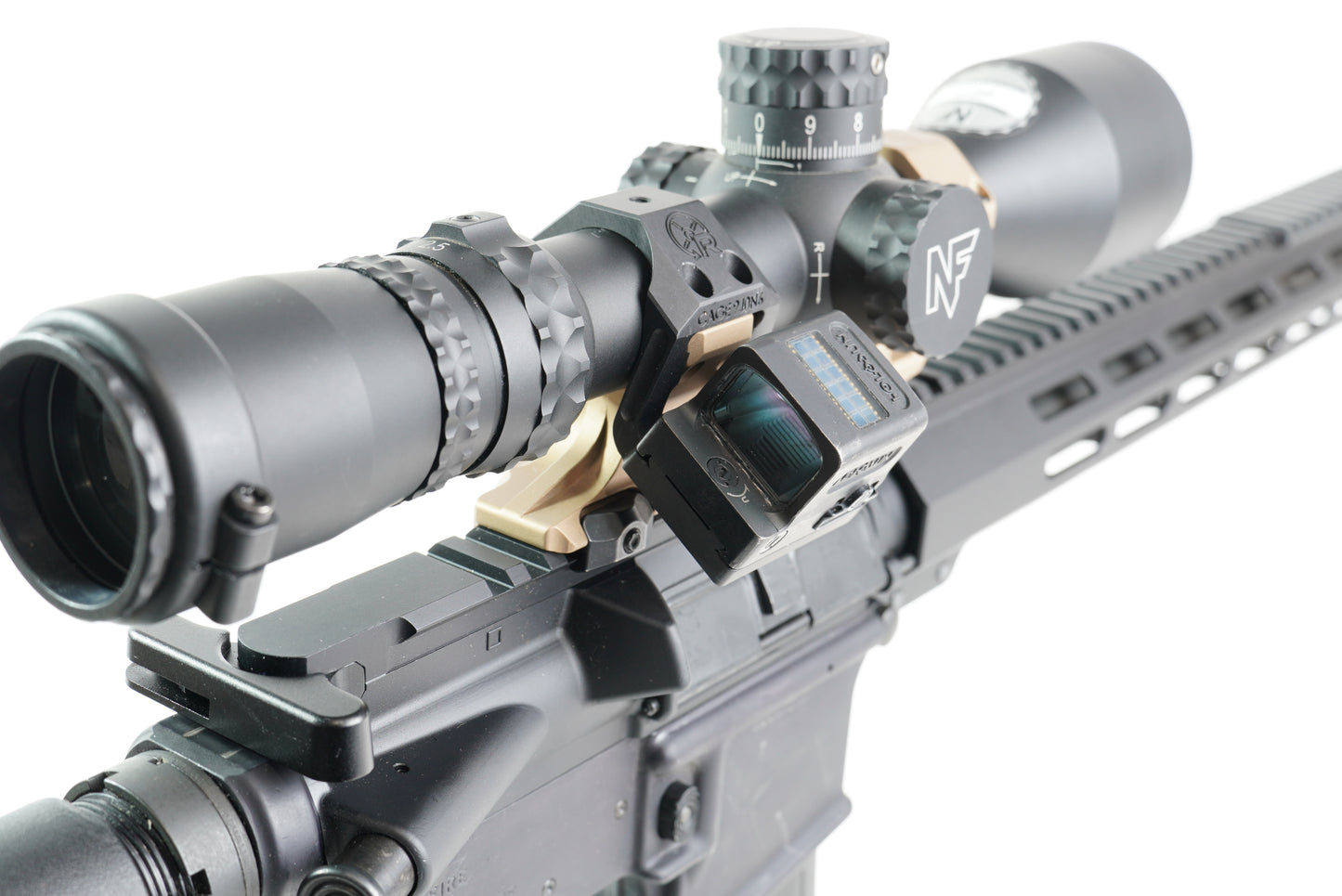 GANCHO™ H30: Holosun® 509T Footprint, for 30mm Geissele® & Reptilia® AUS Mounts