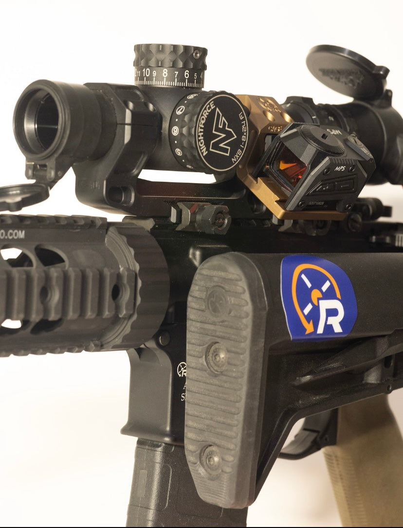 GANCHO™ AC34: Aimpoint® Acro Footprint, for 34mm Geissele® & Reptilia® AUS Mounts