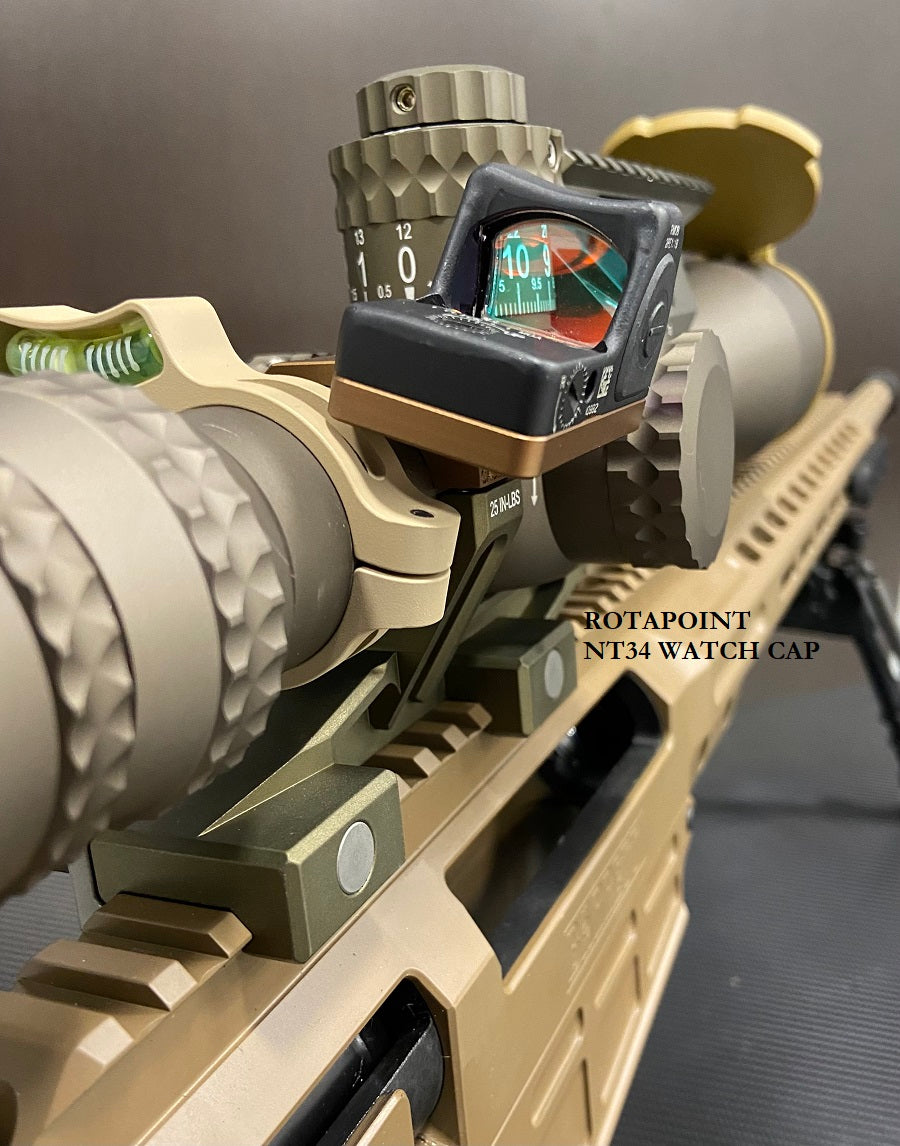 Watch Cap™ for 34mm Nightforce Mounts & Rings / RMR Footprint