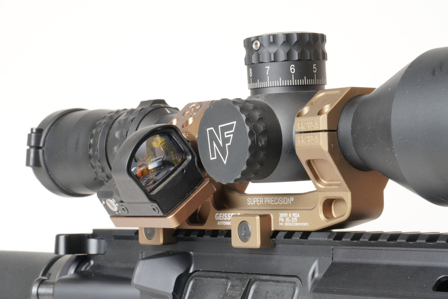 Rotapoint GANCHO L30: Leupold® DeltaPoint Pro Footprint, for 30mm Geissele® & Reptilia® AUS Mounts