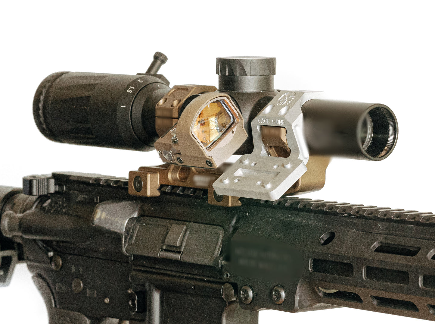 Rotapoint GANCHO L30: Leupold® DeltaPoint Pro Footprint, for 30mm Geissele® & Reptilia® AUS Mounts